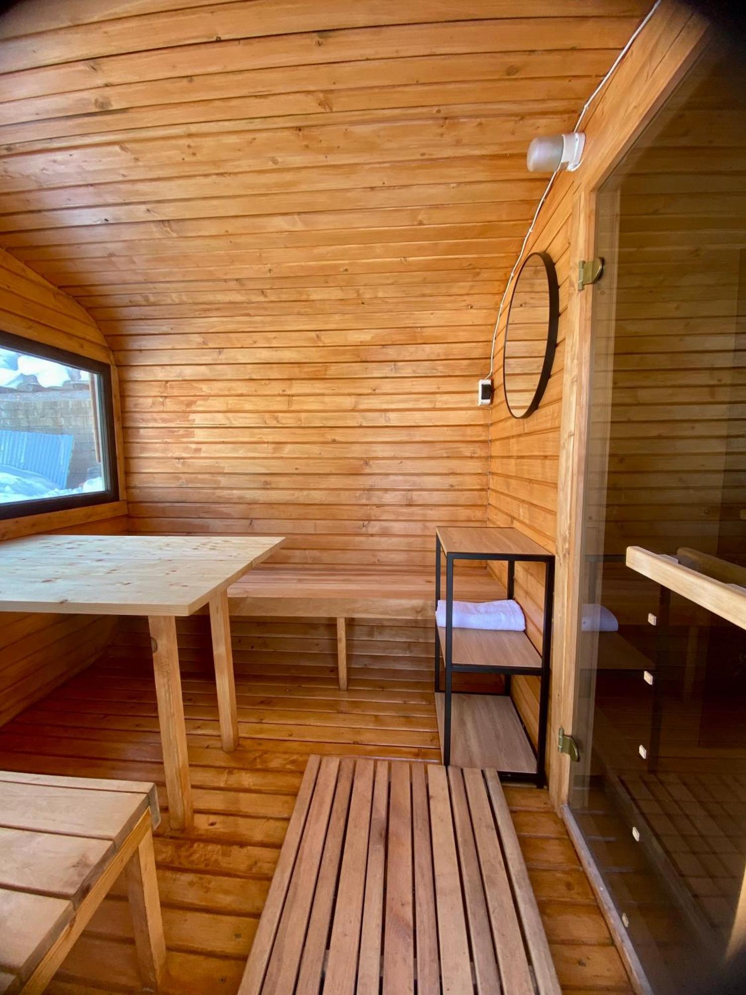 Sauna Tetnuldi Местия Екстериор снимка