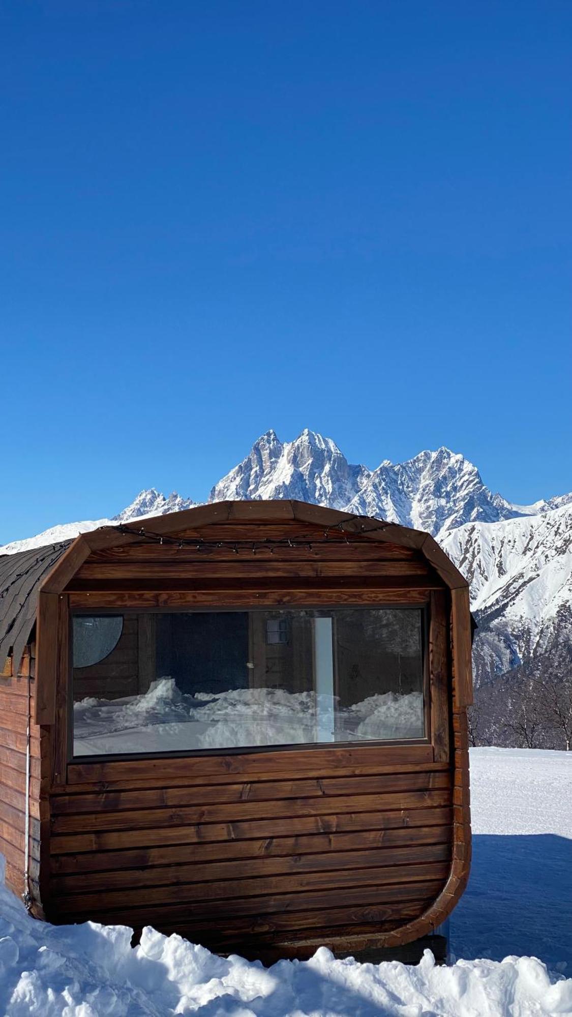 Sauna Tetnuldi Местия Екстериор снимка